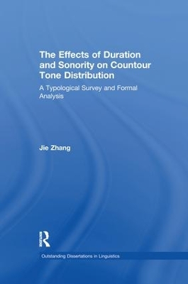 Effects of Duration and Sonority on Countour Tone Distribution book
