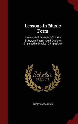 Lessons in Music Form book