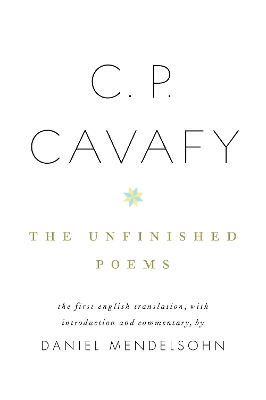 C. P. Cavafy book