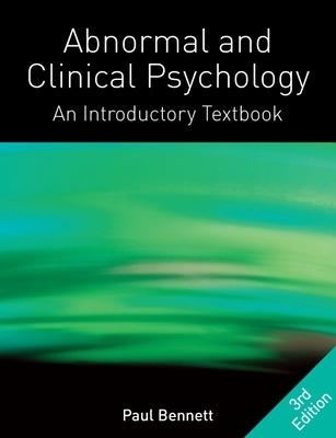 Abnormal and Clinical Psychology: An Introductory Textbook book