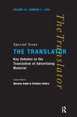 Key Debates in the Translation of Advertising Material by Beverly Adab