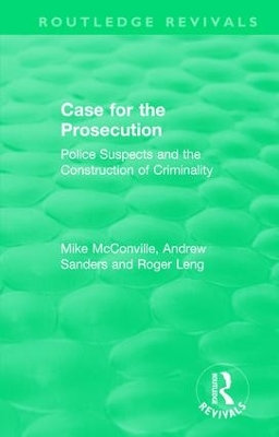 : Case for the Prosecution (1991) by Mike McConville