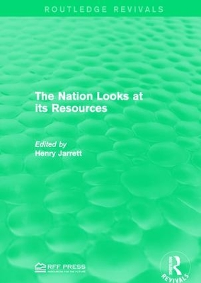 Nation Looks at its Resources by Henry Jarrett