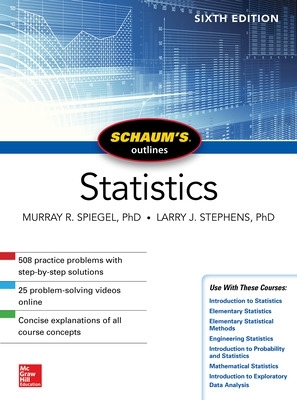 Schaum's Outline of Statistics, Sixth Edition book