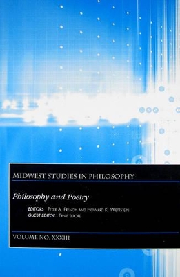 Philosophy and Poetry, Volume XXXIII book