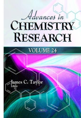 Advances in Chemistry Research by James C. Taylor