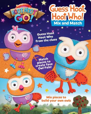 ABC KIDS Hoot Hoot Go!: Guess Hoot, Hoot Who! Mix & Match book