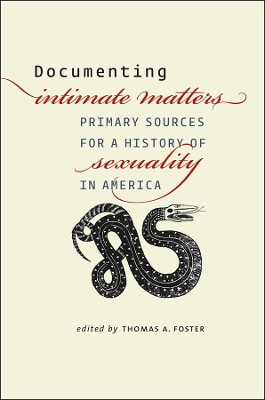 Documenting Intimate Matters book