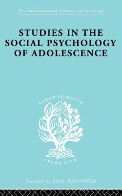 Studies in the Social Psychology of Adolescence book