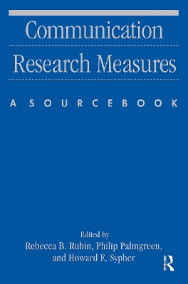 Communication Research Measures book