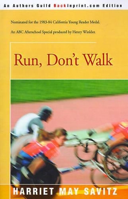 Run, Don't Walk book