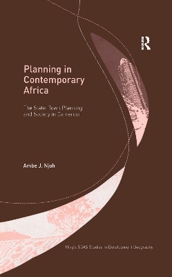 Planning in Contemporary Africa book