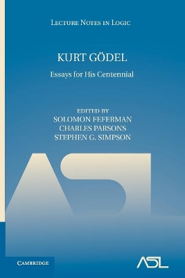 Kurt Goedel by Solomon Feferman