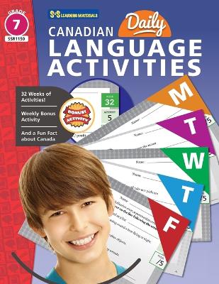 Canadian Daily Language Activities Grade 7 book