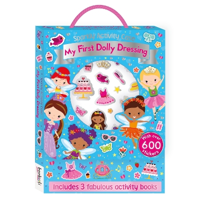 Sparkly Activity Case: My First Dolly Dressing book