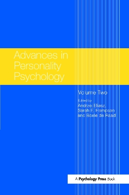 Advances in Personality Psychology by Andrzej Eliasz