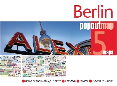 Berlin PopOut Map by PopOut Maps