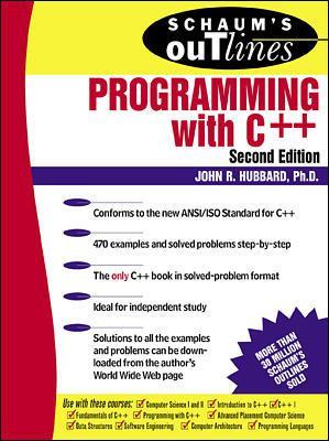 Schaum's Outline of Programming with C++ book