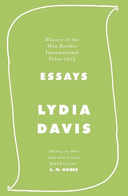 Essays by Lydia Davis