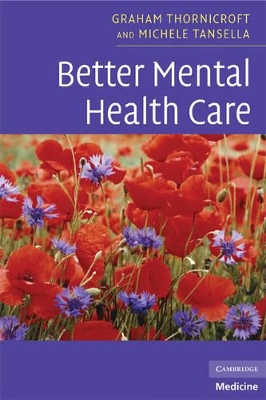 Better Mental Health Care book