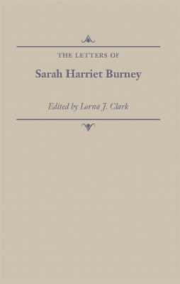 The Letters of Sarah Harriet Burney book