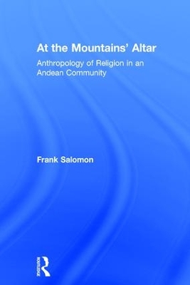 At the Mountains' Altar book