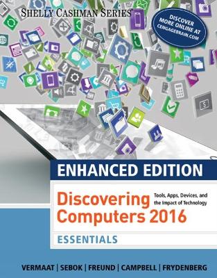 Enhanced Discovering Computers �2017, Essentials book