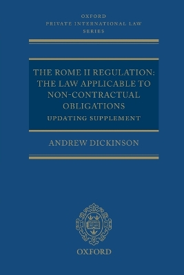 Rome II Regulation book