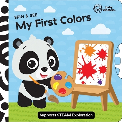 Baby Einstein My First Colours Spin & See book