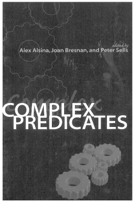 Complex Predicates book