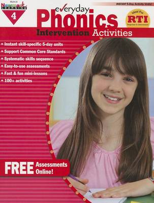 Everyday Phonics Intervention Activities Grade 4 Book Teacher Resource book