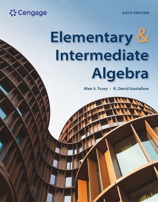 Elementary and Intermediate Algebra by Alan Tussy