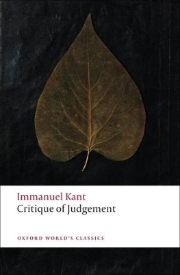 Critique of Judgement book