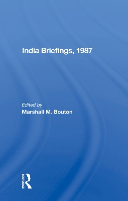 India Briefing, 1987 book