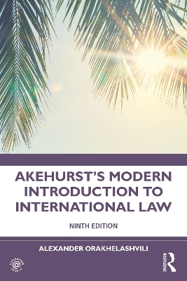 Akehurst's Modern Introduction to International Law book
