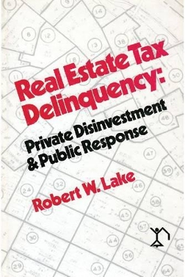 Real Estate Tax Delinquency book