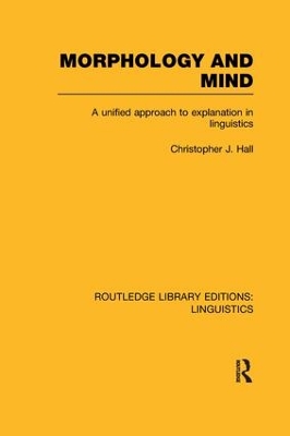 Morphology and Mind book