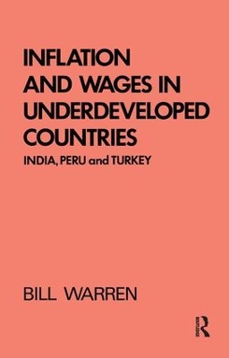 Inflation and Wages in Underdeveloped Countries: India, Peru, and Turkey, 1939-1960 by Bill Warren