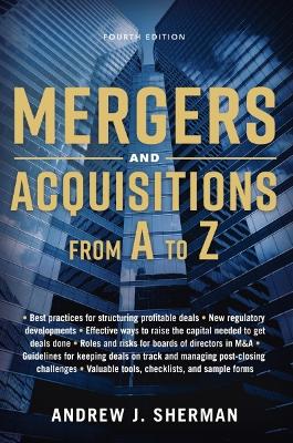 Mergers and Acquisitions from A to Z book