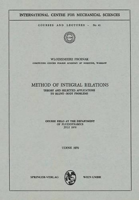 Method of Integral Relations book