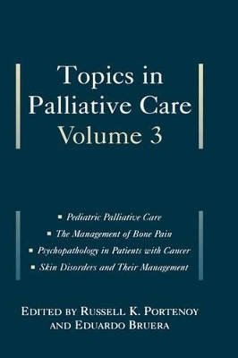 Topics in Palliative Care, Volume 3 book