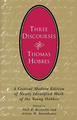 Three Discourses book