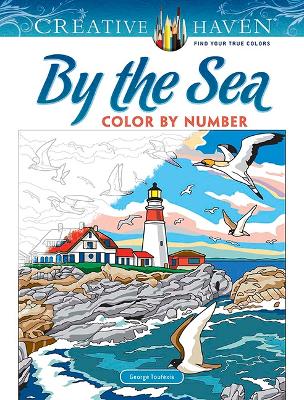 Creative Haven by the Sea Color by Number book