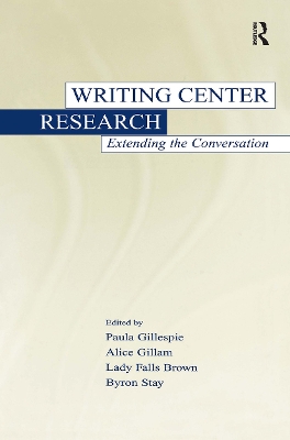 Writing Center Research book