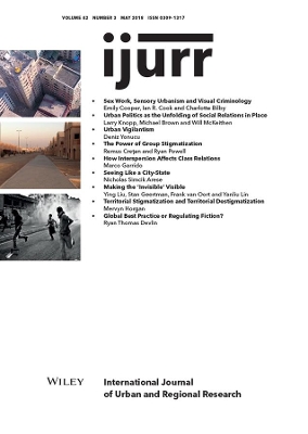 International Journal of Urban and Regional Research, Volume 42, Issue 3 book