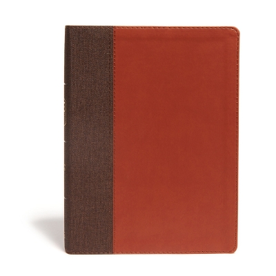 CSB Life Essentials Study Bible, Brown LeatherTouch book