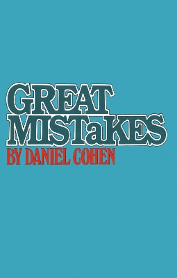 Great Mistakes book