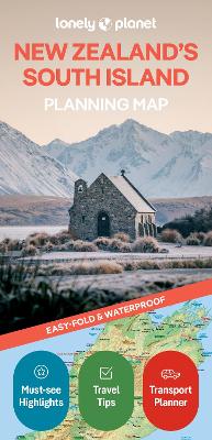 Lonely Planet New Zealand's South Island Planning Map by Lonely Planet
