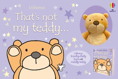 That's not my teddy...book and toy by Fiona Watt
