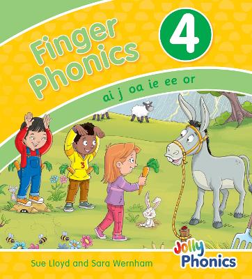 Finger Phonics Book 4: in Precursive Letters (British English edition) book